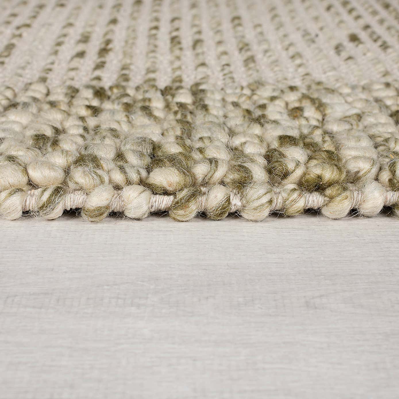 Pebble Wool Border Rug