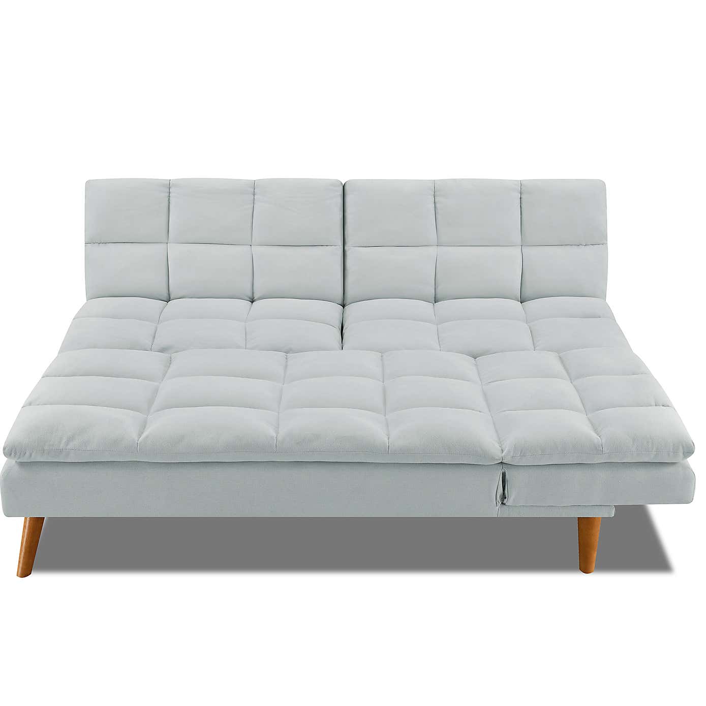 Cloud Fabric Corner Double Sofa Bed