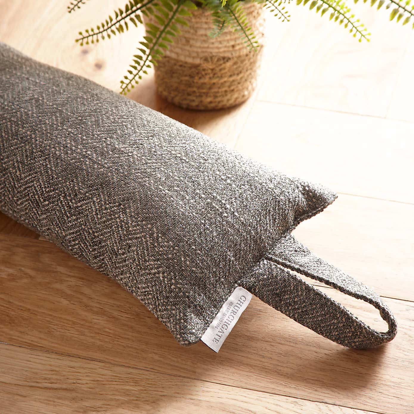 Churchgate Swithland Olive Herringbone Draught Excluder
