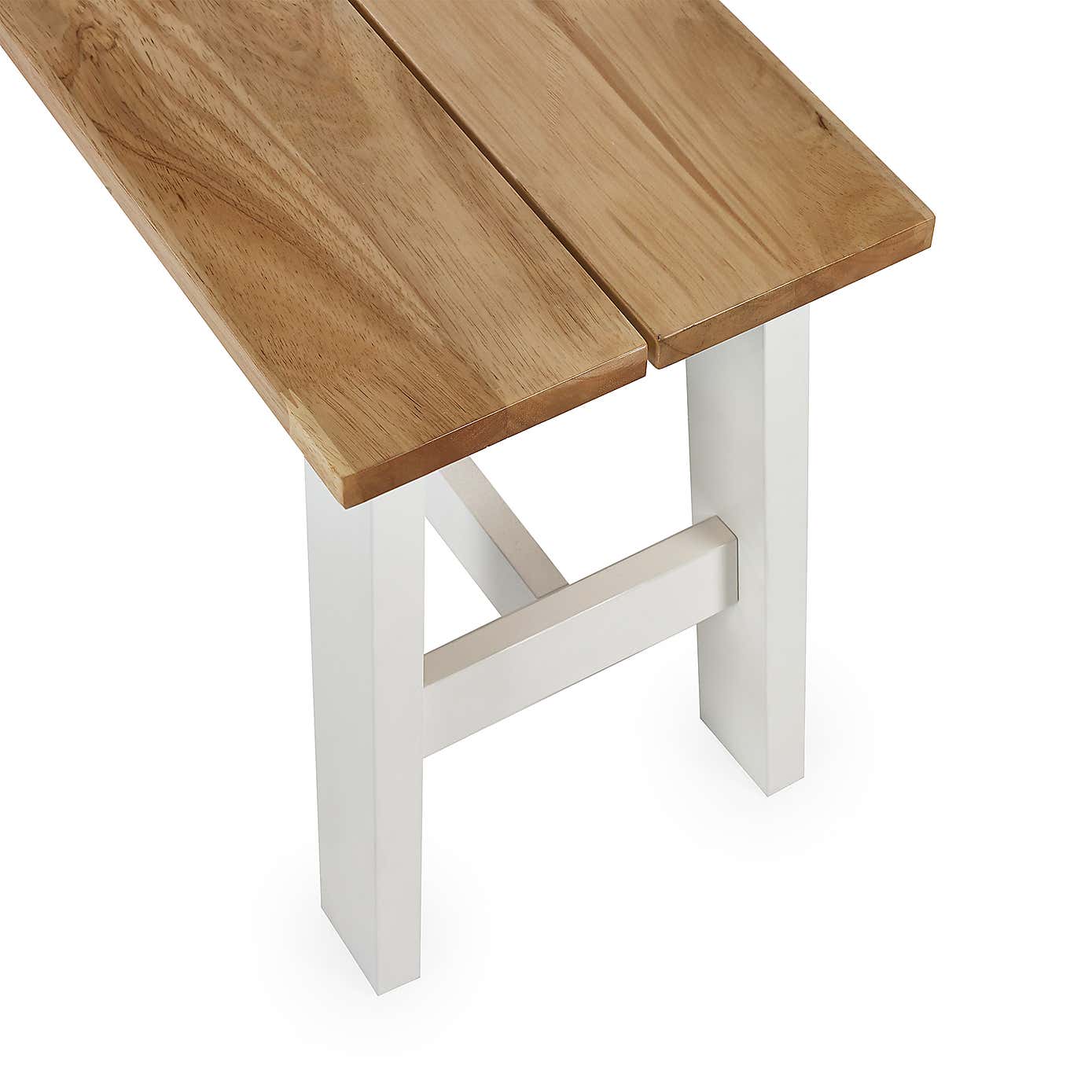 Linwood Small Dining Bench, Rubberwood