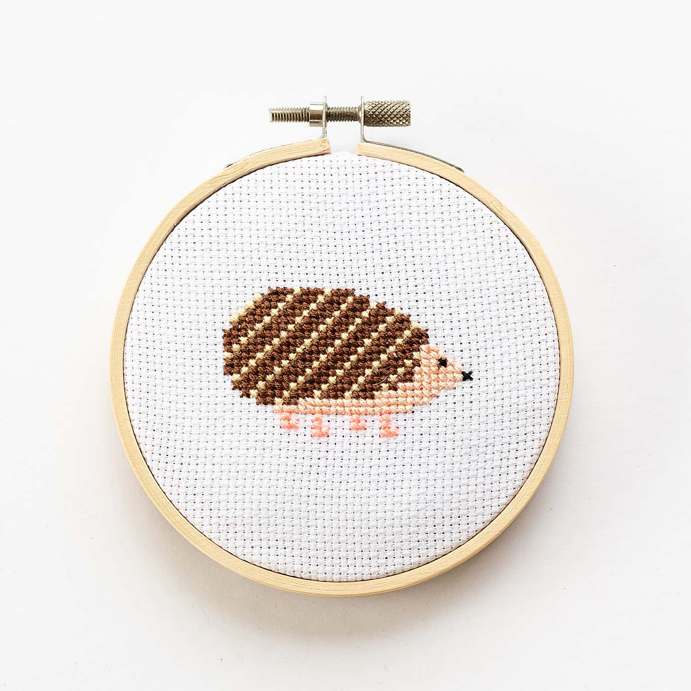 Cotton Clara Hedghog Cross Stitch Kit