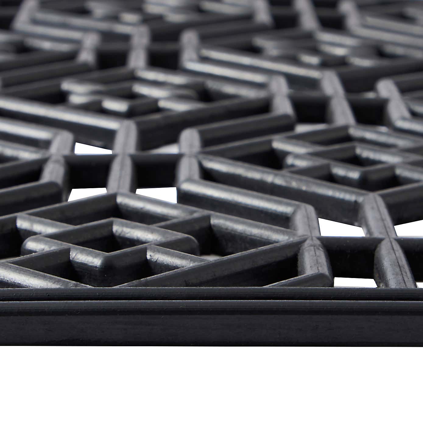 Geo Rubber Doormat