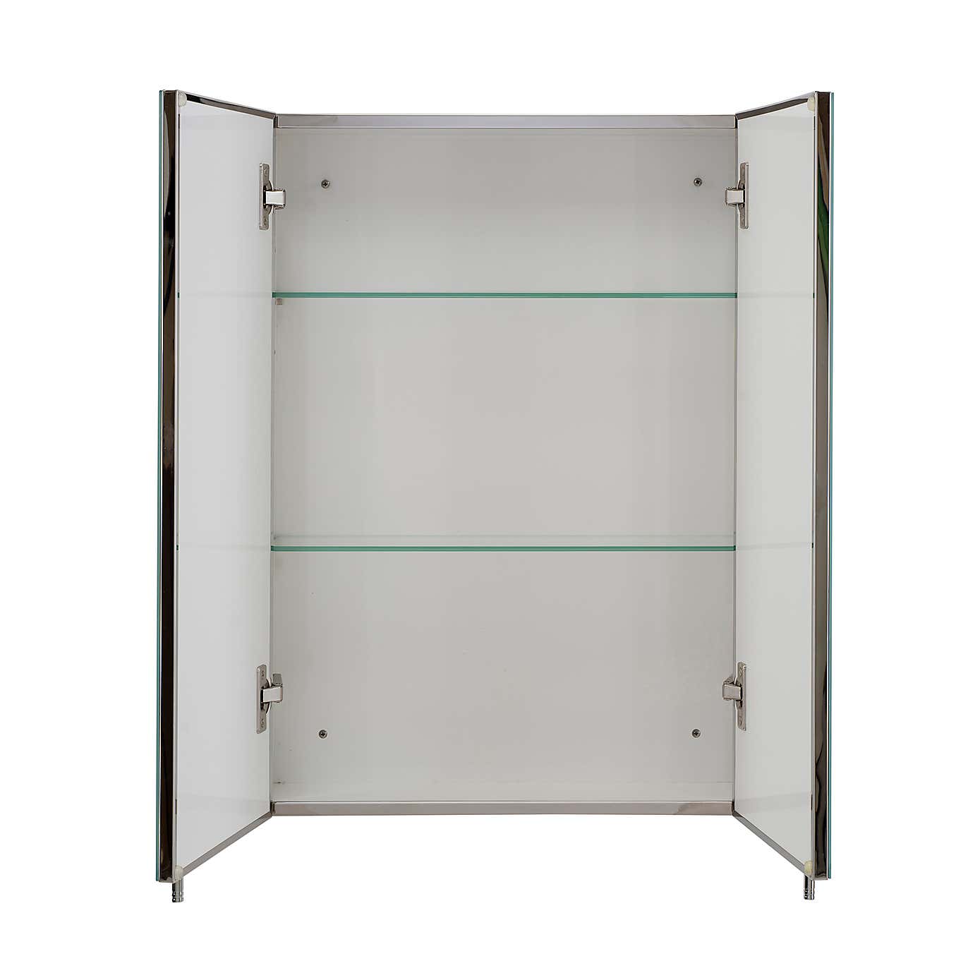 Anton Stainless Steel Double Door Cabinet