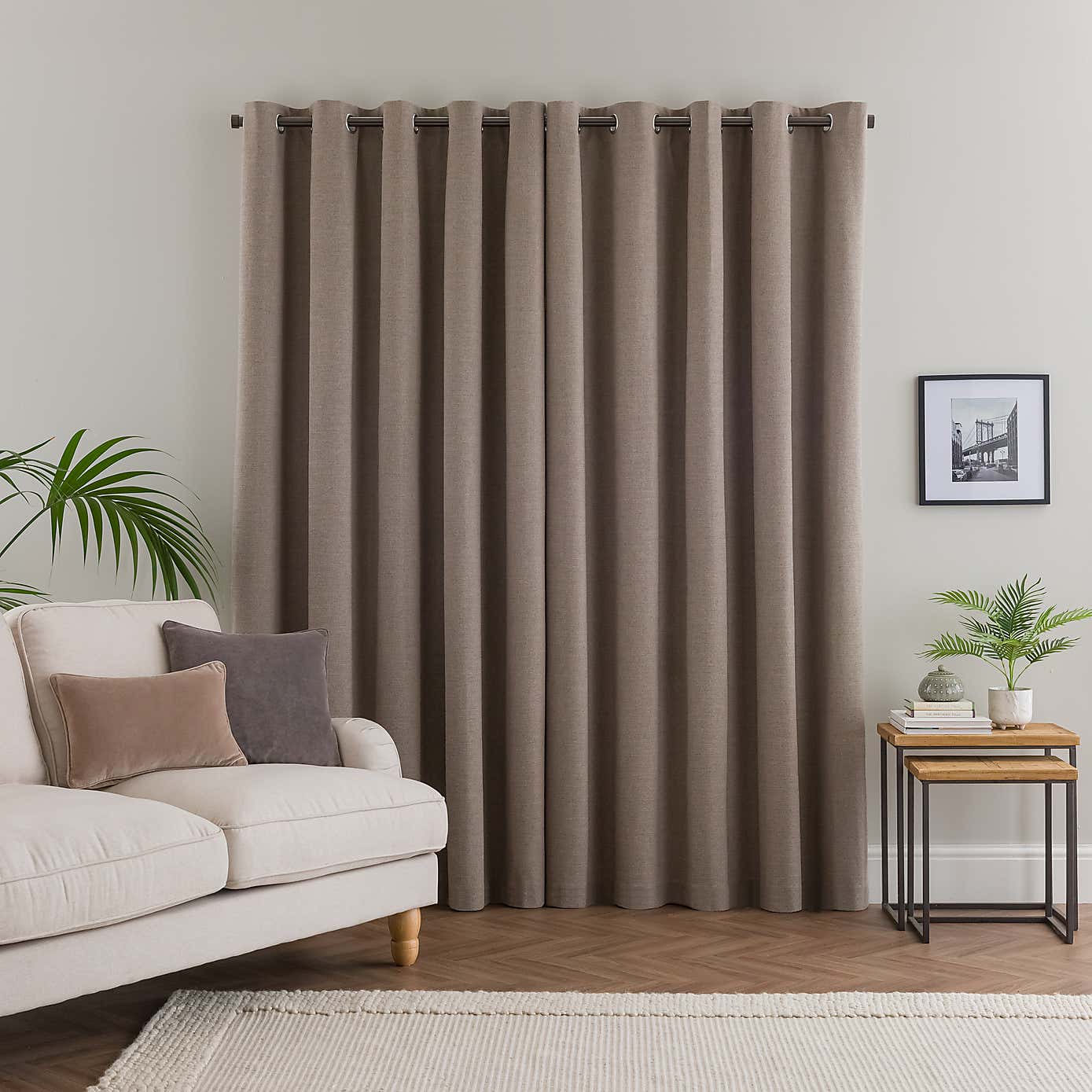 Zodiac Blackout Eyelet Curtains