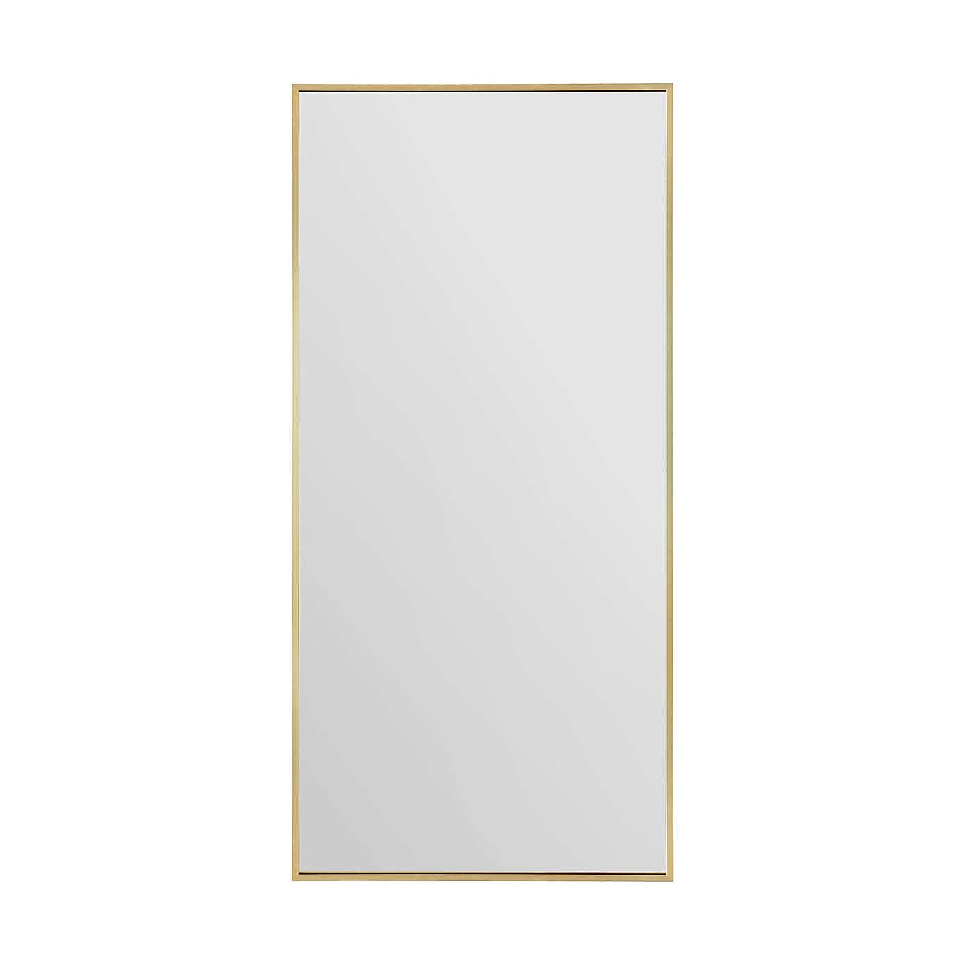 Artus Aluminium Rectangle Full Length Wall Mirror