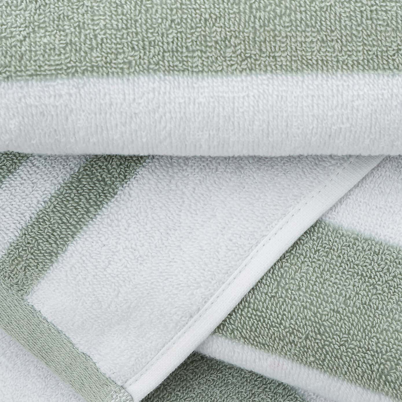 Bianca Cotton Reversible Stripe Cotton Towel