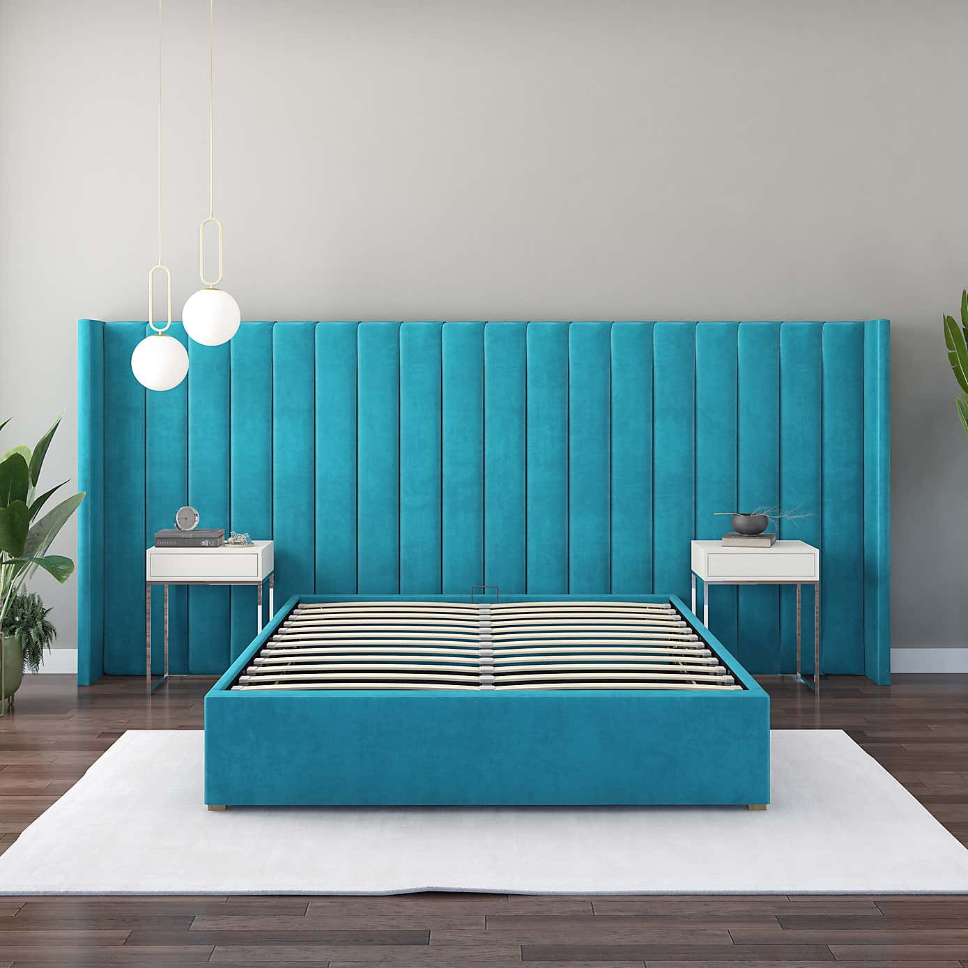 Grandeur Plush Velvet Headboard