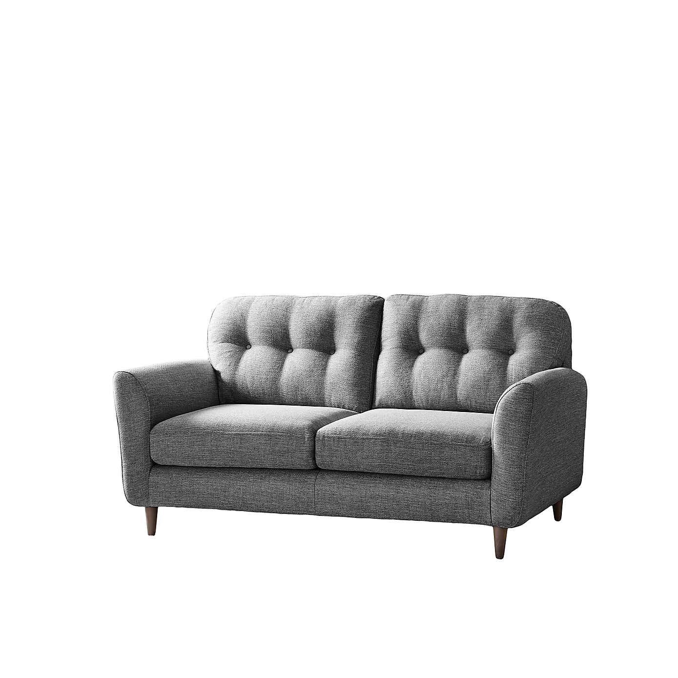 Sven Tonal Weave 2 Seater Sofa