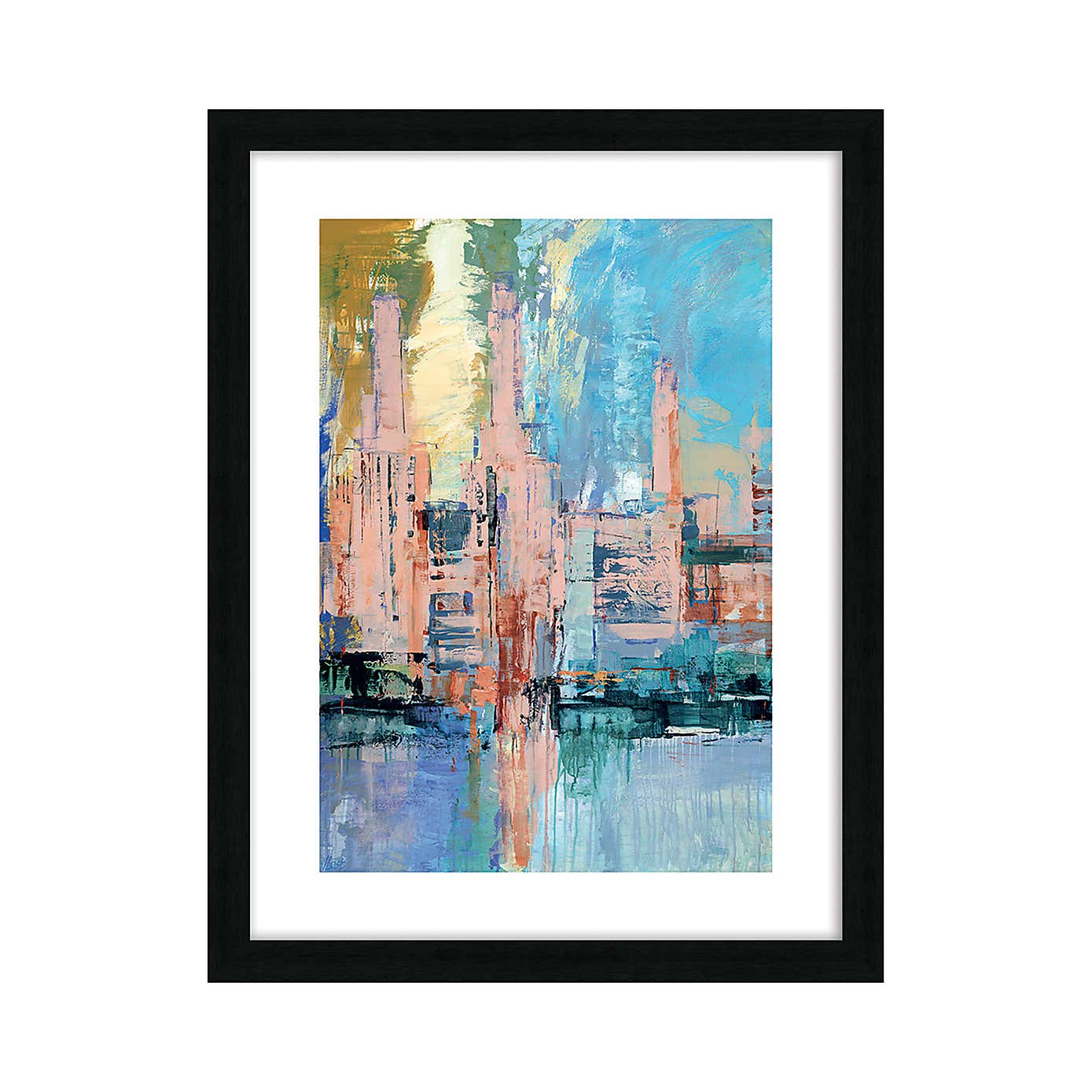 The Art Group Pink Power Framed Print