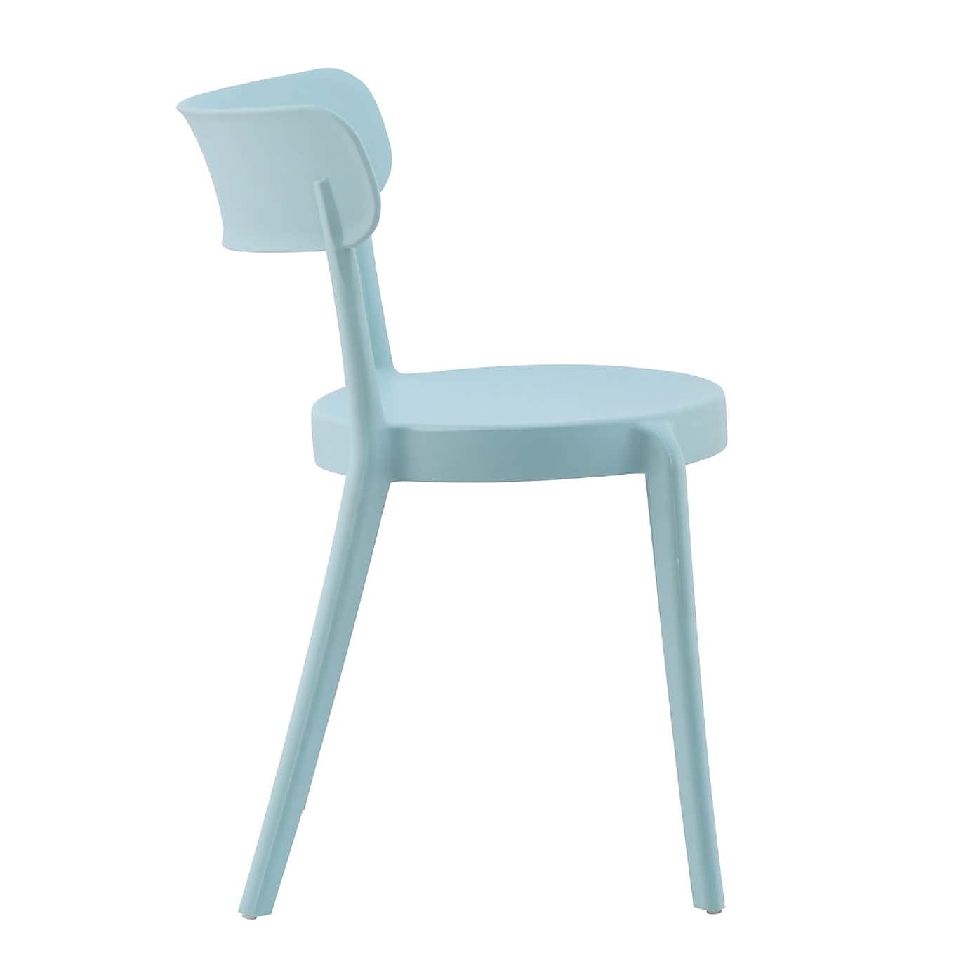 Fusion Living Plastic Bistro Dining Chair
