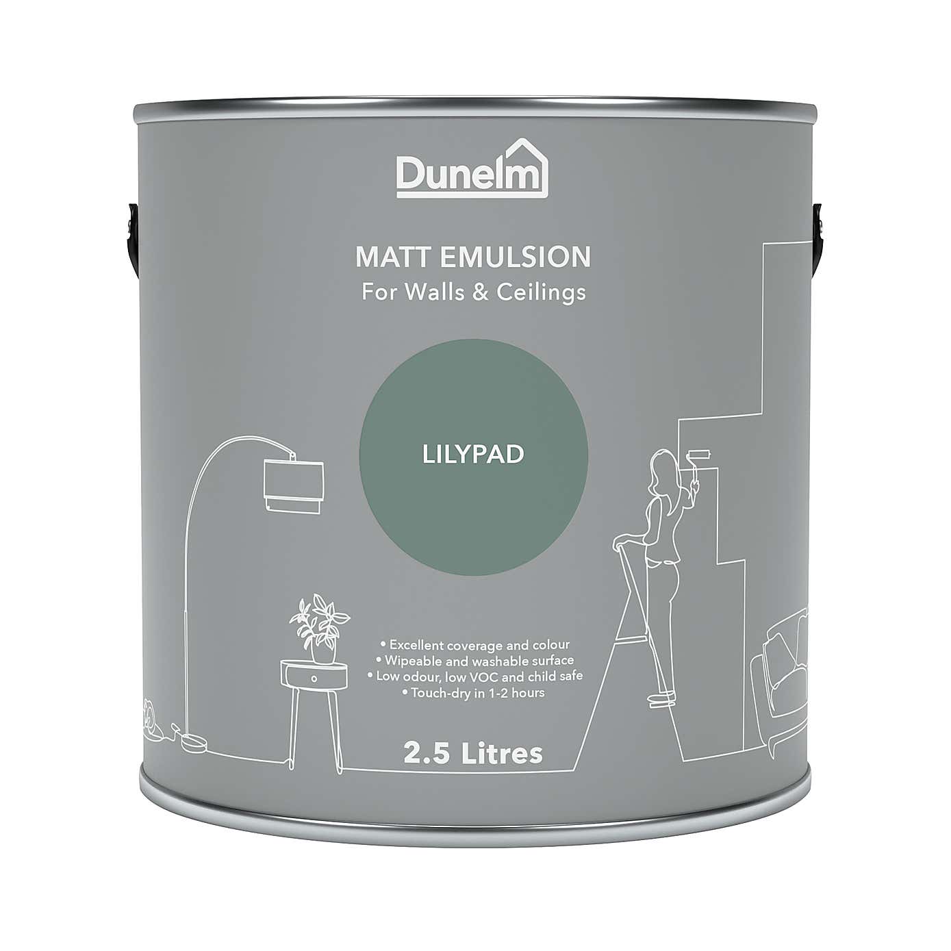 Dunelm Lilypad Matt Emulsion Paint
