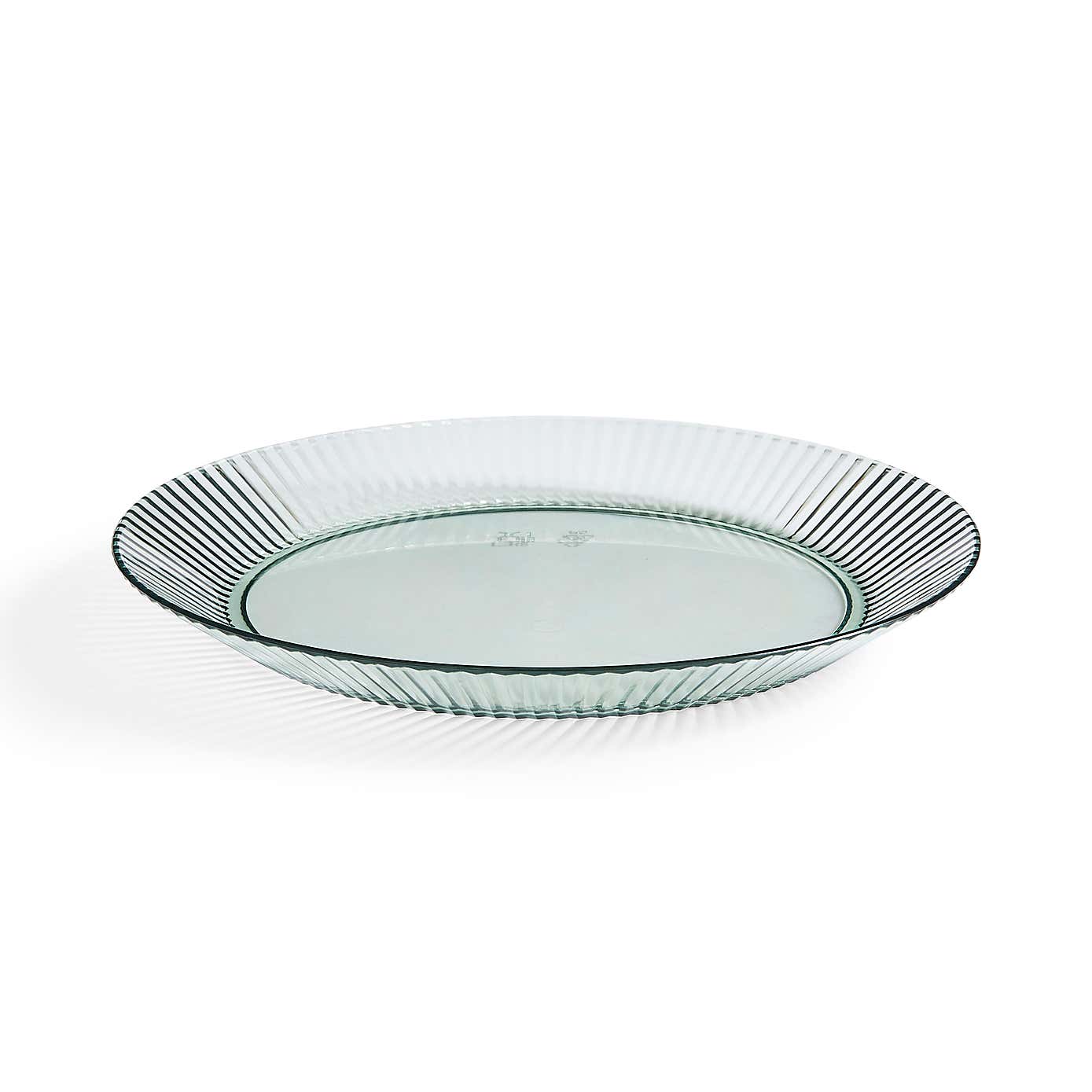 Ribbed Dinner Plate