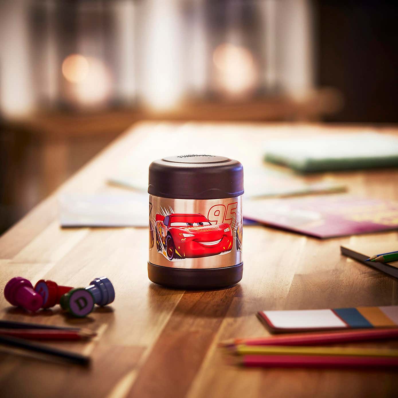 Thermos Funtainer Disney Pixar Cars Food Flask, 290ml