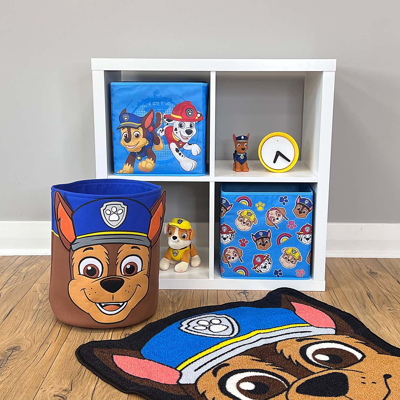 Set of 2 3.6L Paw Patrol Storage Cubes