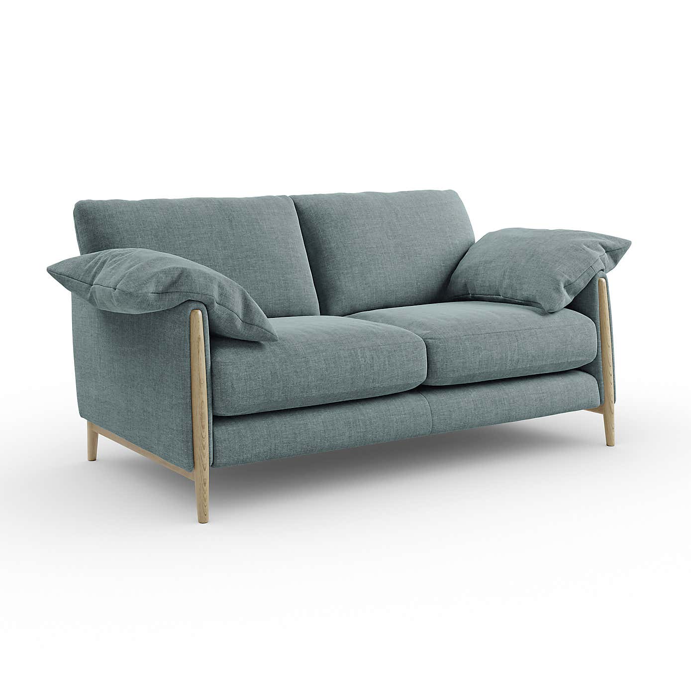 Hector Tonal Plush Chenille 3 Seater Sofa