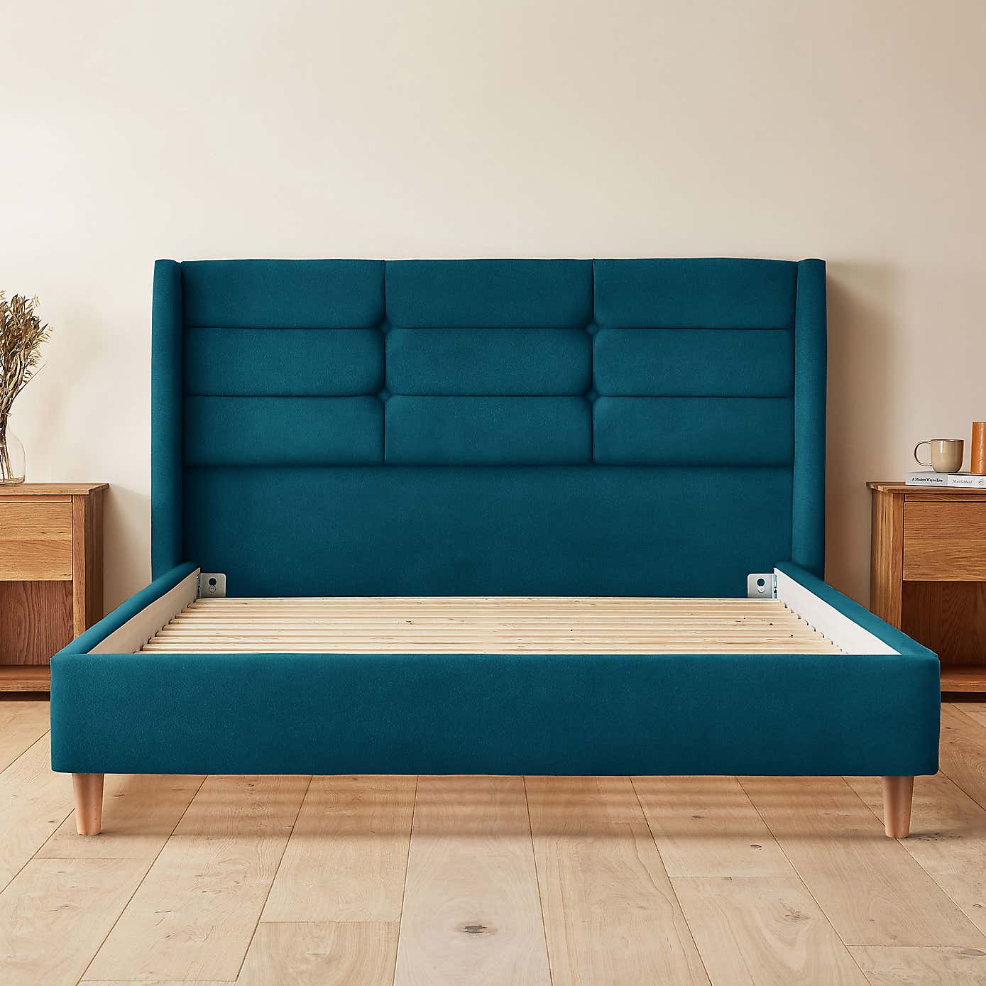 Silentnight Lilith Bed Frame, Velvet