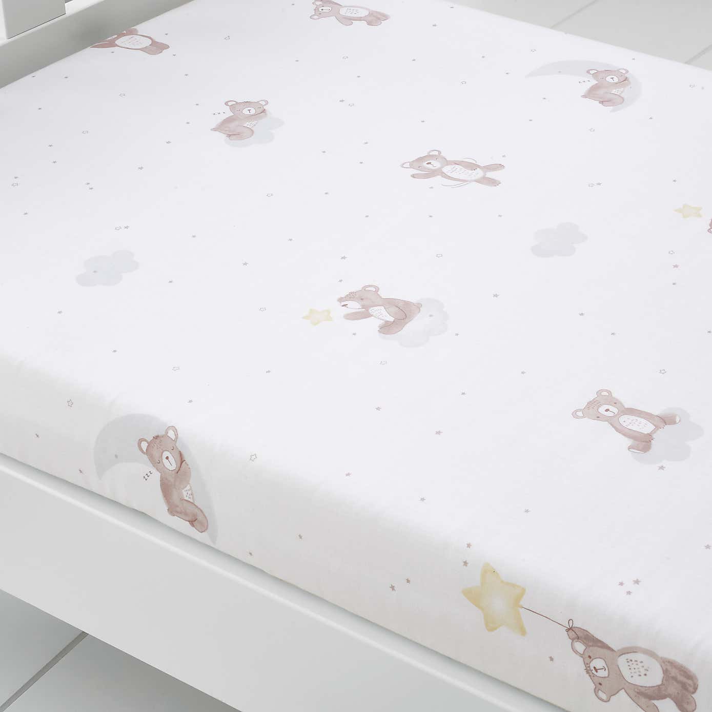 Baby Bears Pack of 2 Fitted Sheets