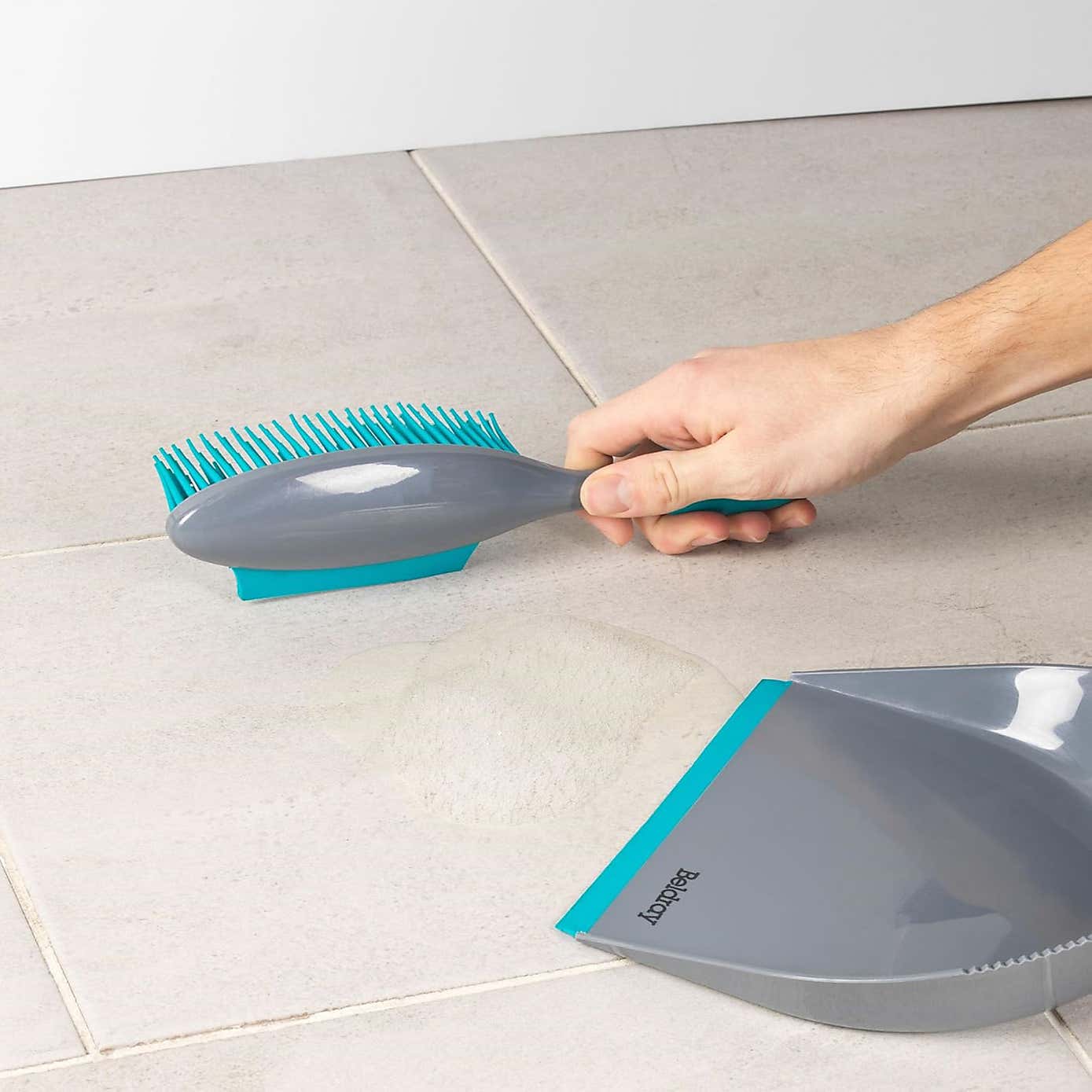 Beldray Pet Plus Rubber Head Dustpan and Brush