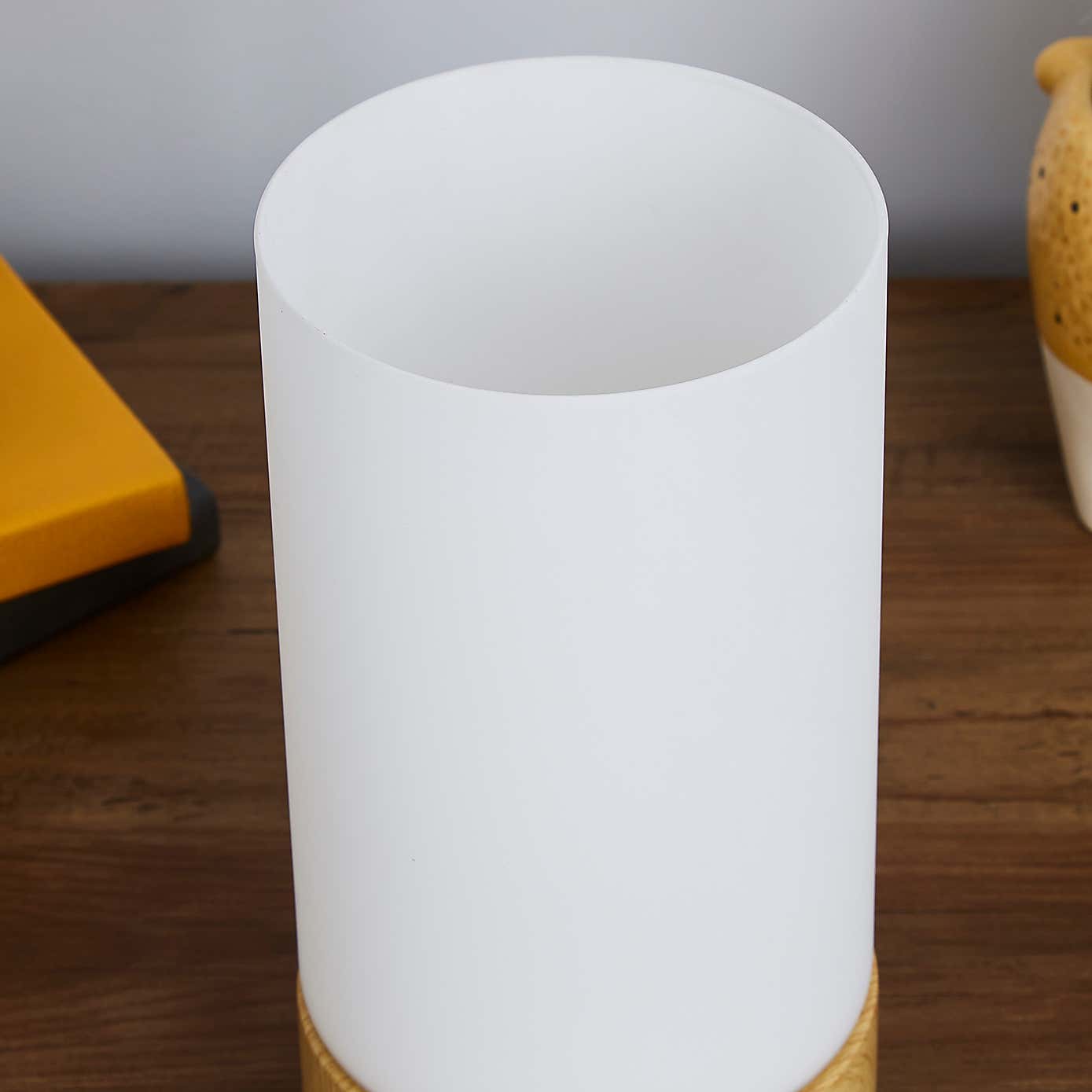 Ferris Wood Effect Table Lamp