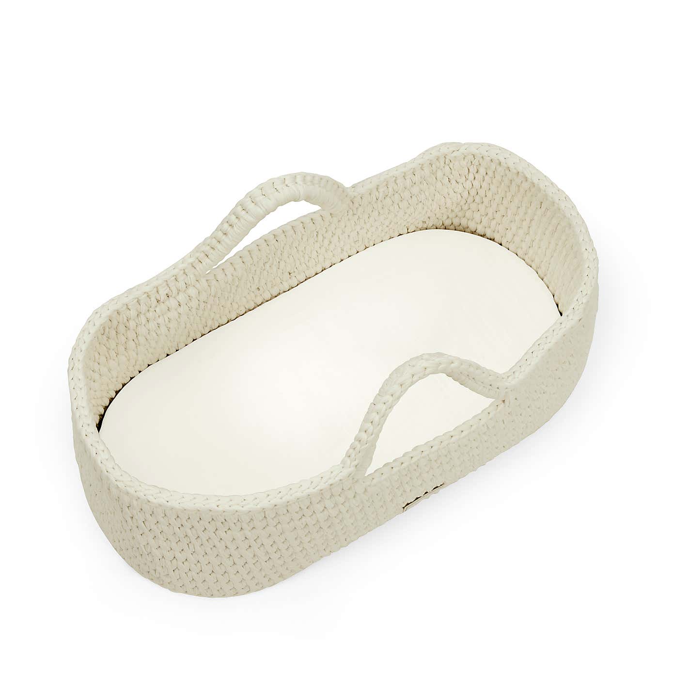 Ickle Bubba Nova Moses Basket & White Stand