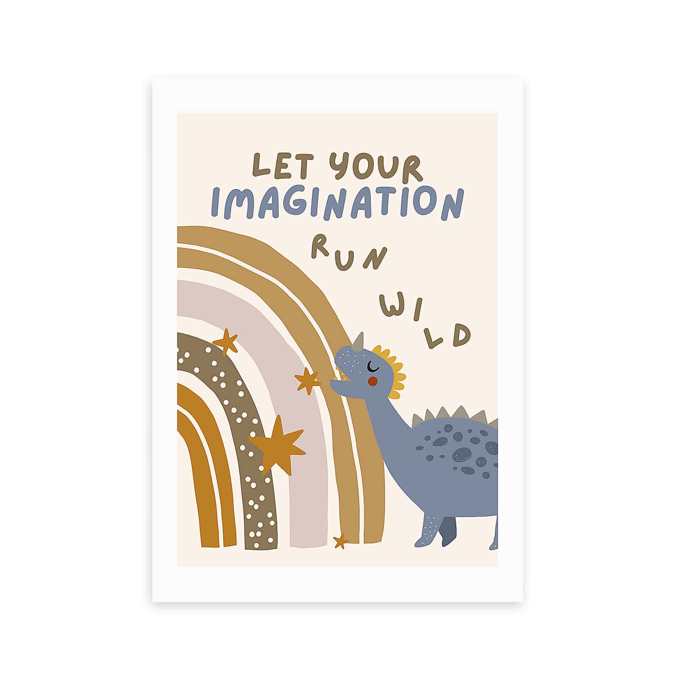 East End Prints Let Your Imagination Run Wild Print