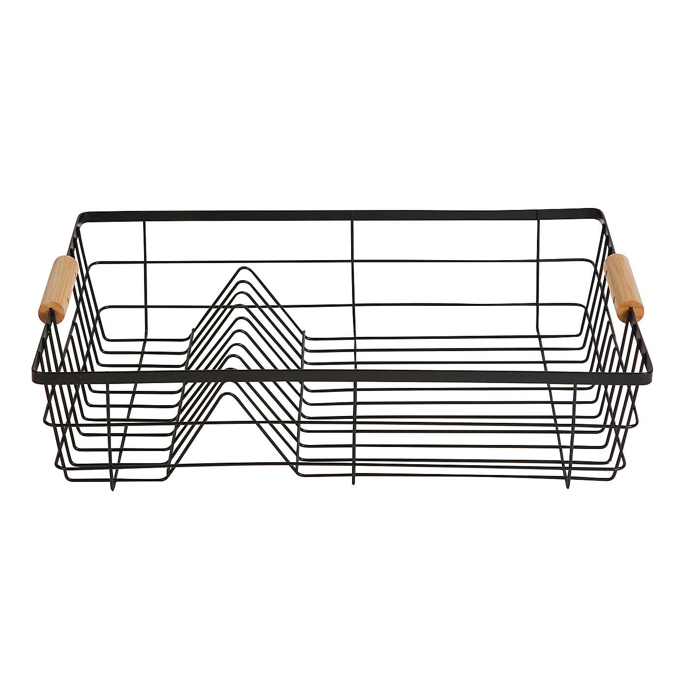 Black Bamboo Drying Rack