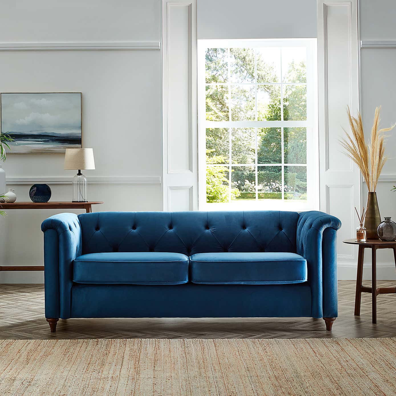 Chesterfield Opulent Velvet 3 Seater Sofa