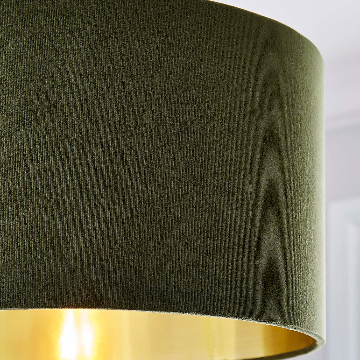 Nesa Velvet Drum Lamp Shade