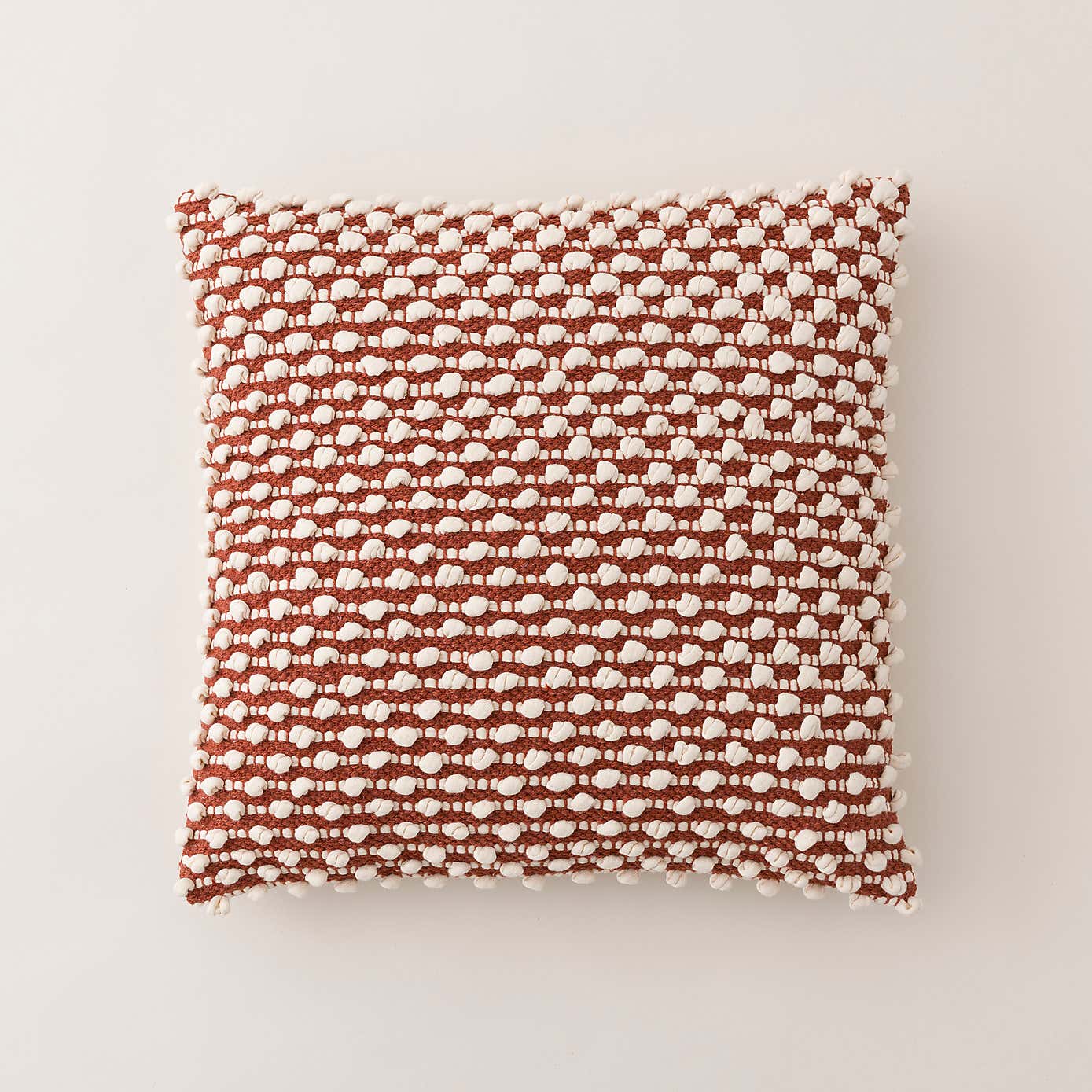 Jersey Bobble Square Cushion