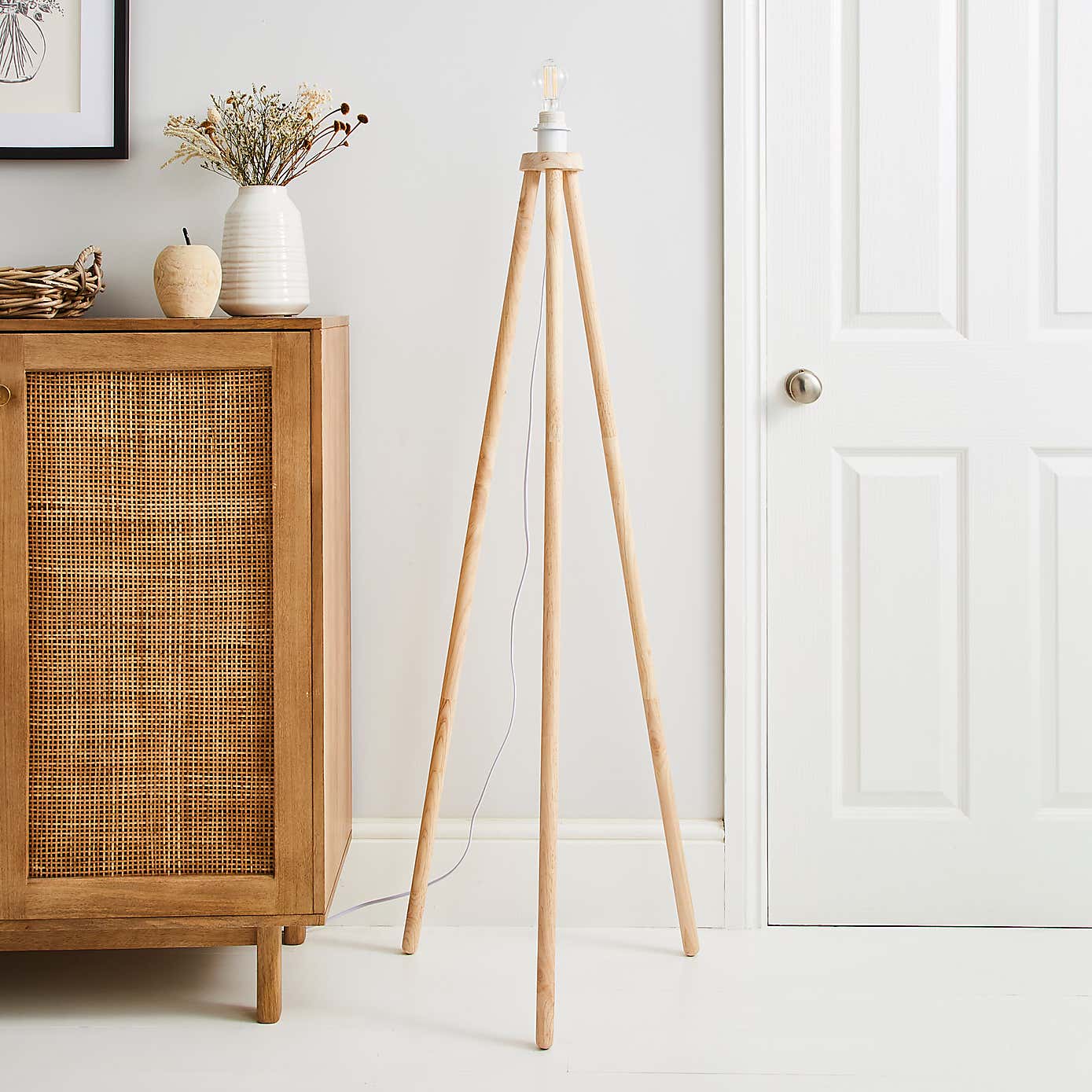 Paint Your Own Tripod Floor Lamp