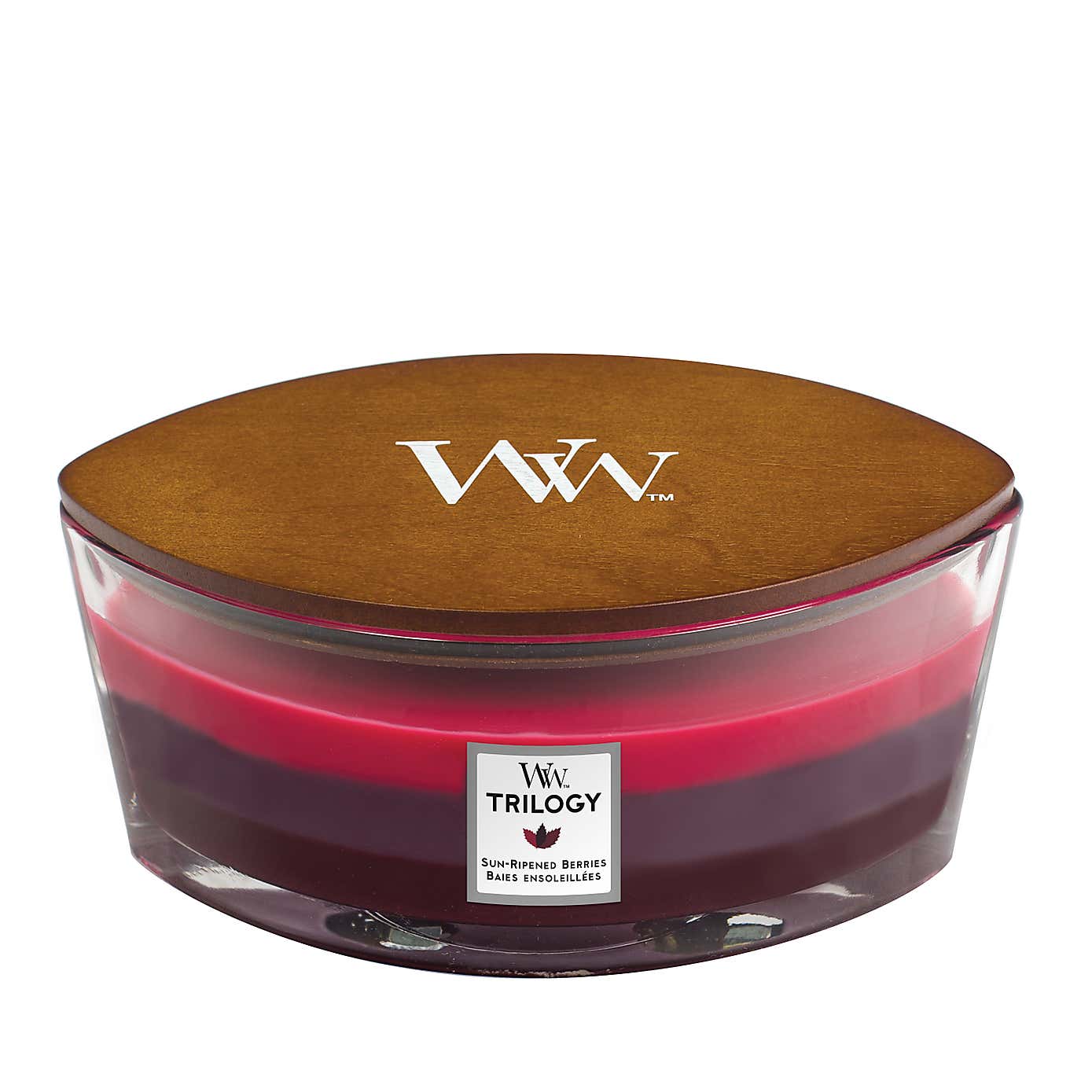 Woodwick Sun Ripened Berries Ellipse Candle