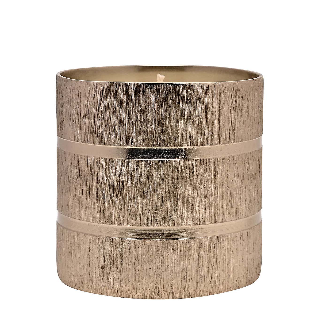 Hestia Gold Candle In a Metal Jar