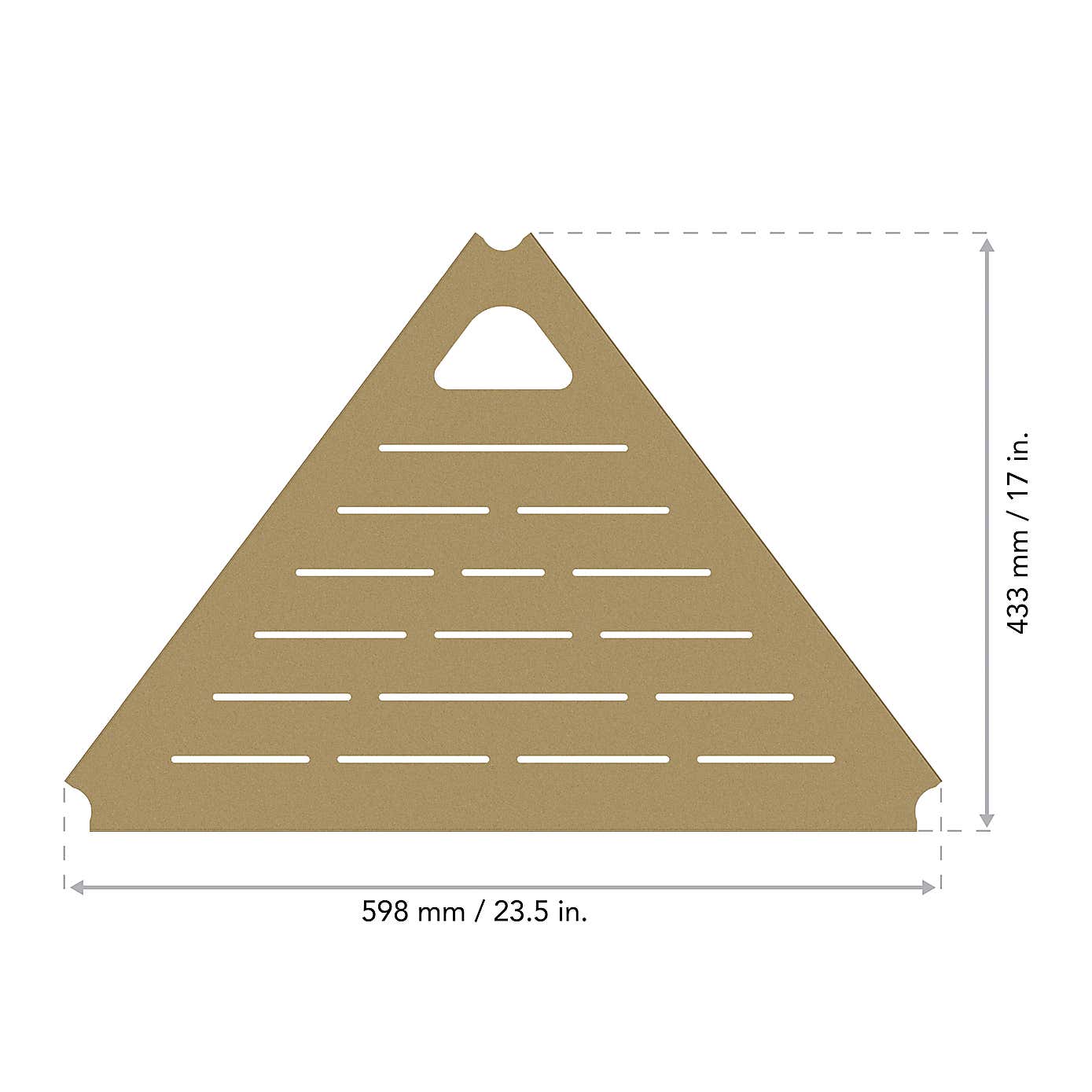 AVF Tiga Freestanding Metal Tripod TV Stand for TVs up to 65"