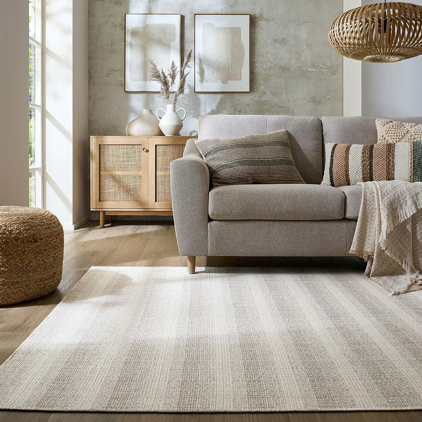 Edited Life Striped Washable Rug