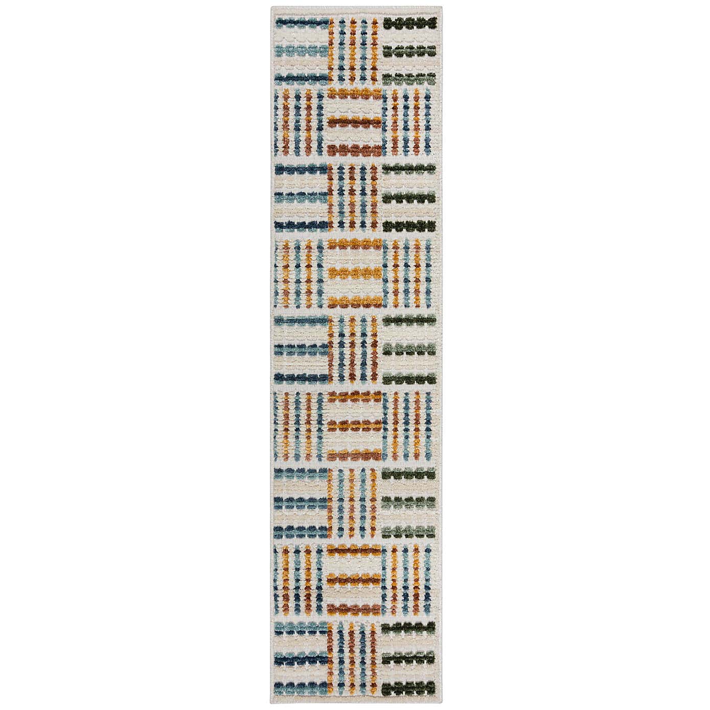 Maxwell Grid Washable Runner