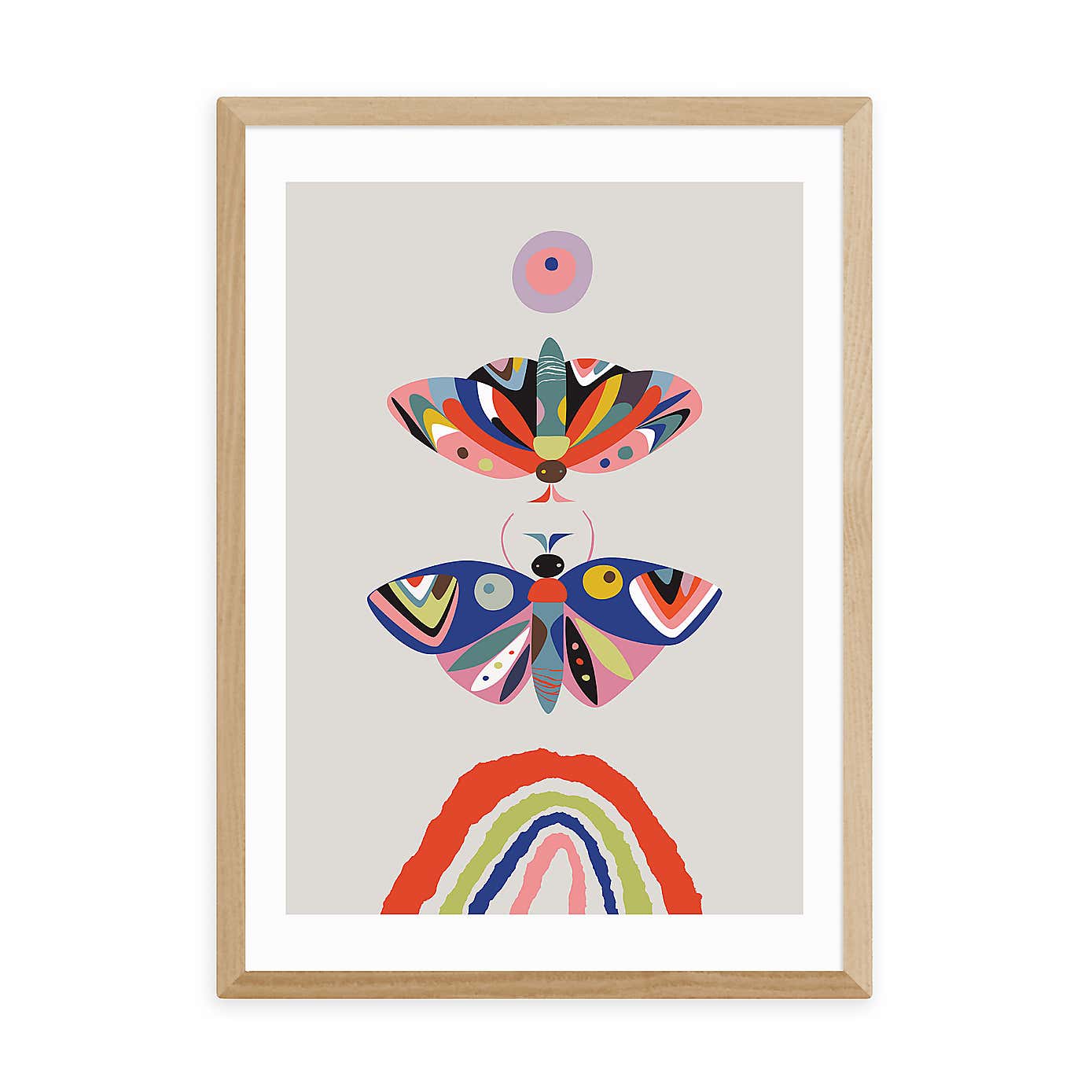 East End Prints Moth Print