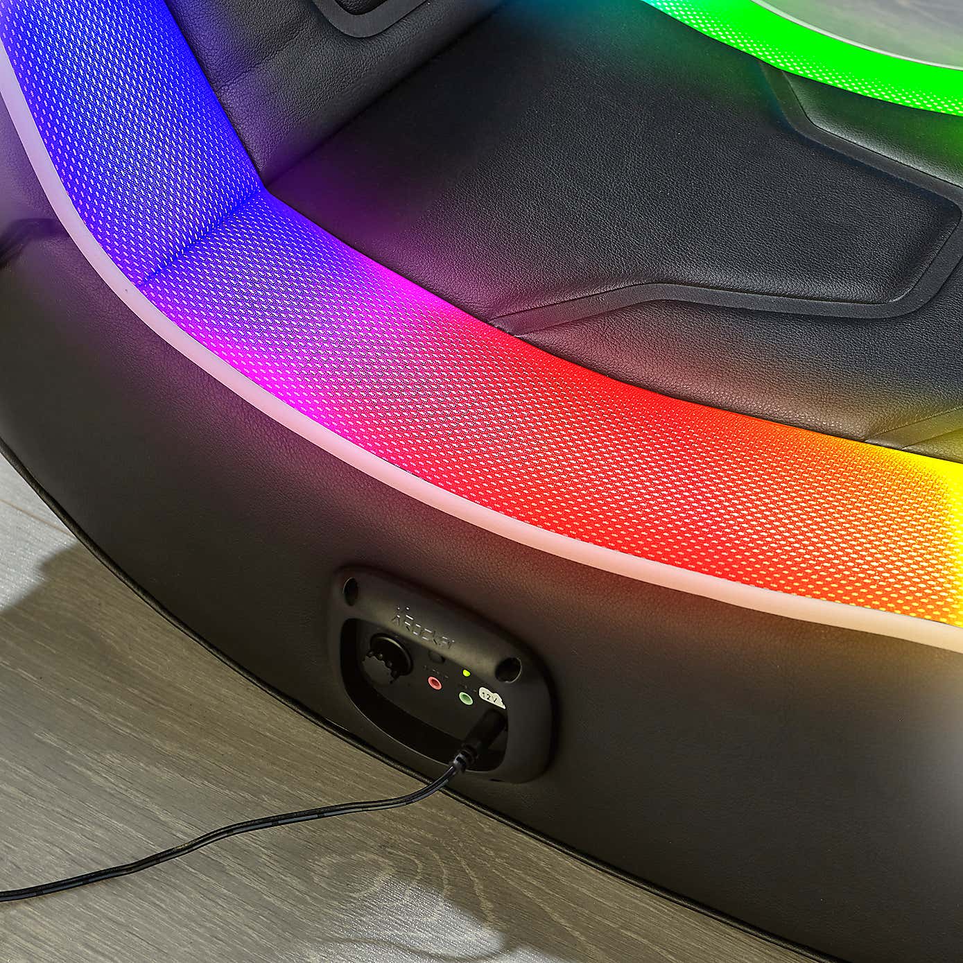 X Rocker Chimera 2.0 Stereo Audio Gaming Chair with Vibrant LED Light