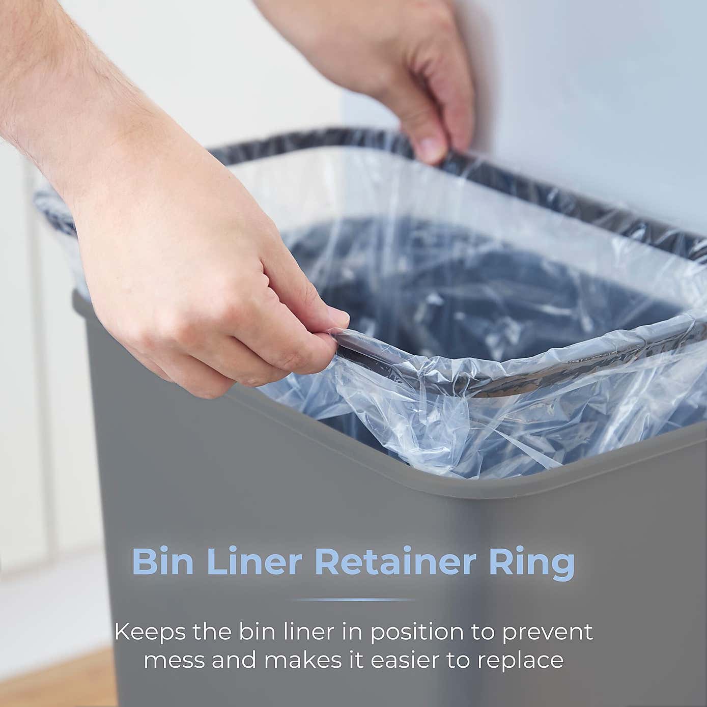 Tower 50L Rectangular Sensor Bin