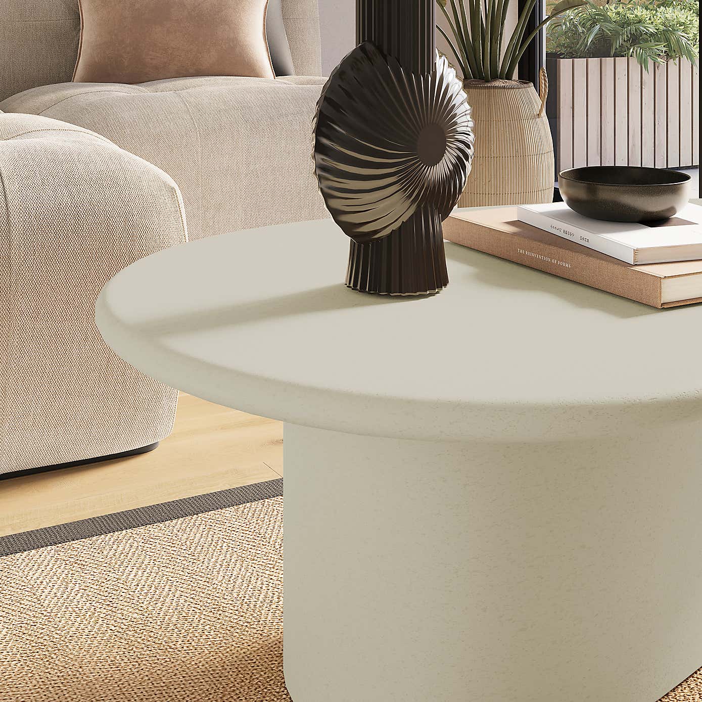 Rana Concrete Coffee Table