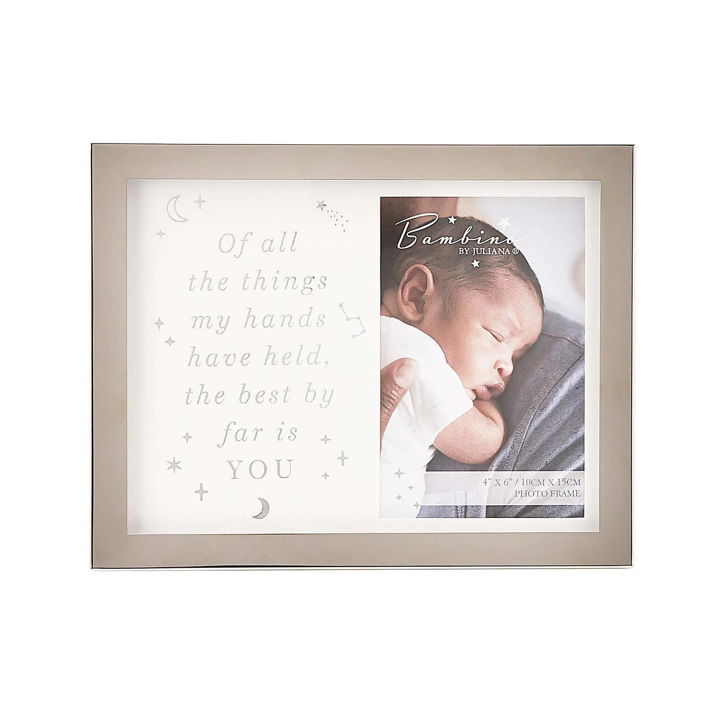 Bambino Metal Plated Of All The Things Photo Frame