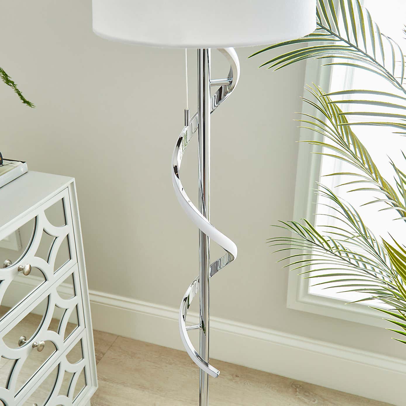 Palais 2 Light Metal Floor Lamp
