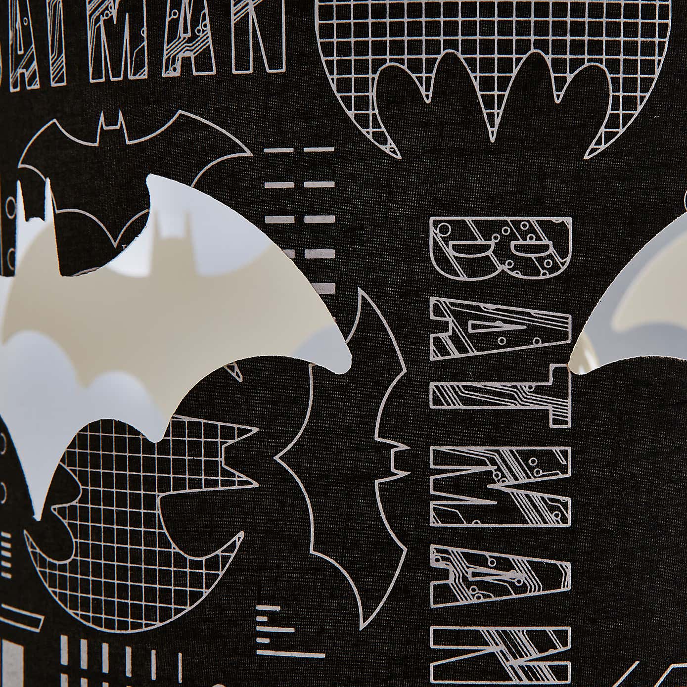 Batman Cut Out Easy Fit Lamp Shade