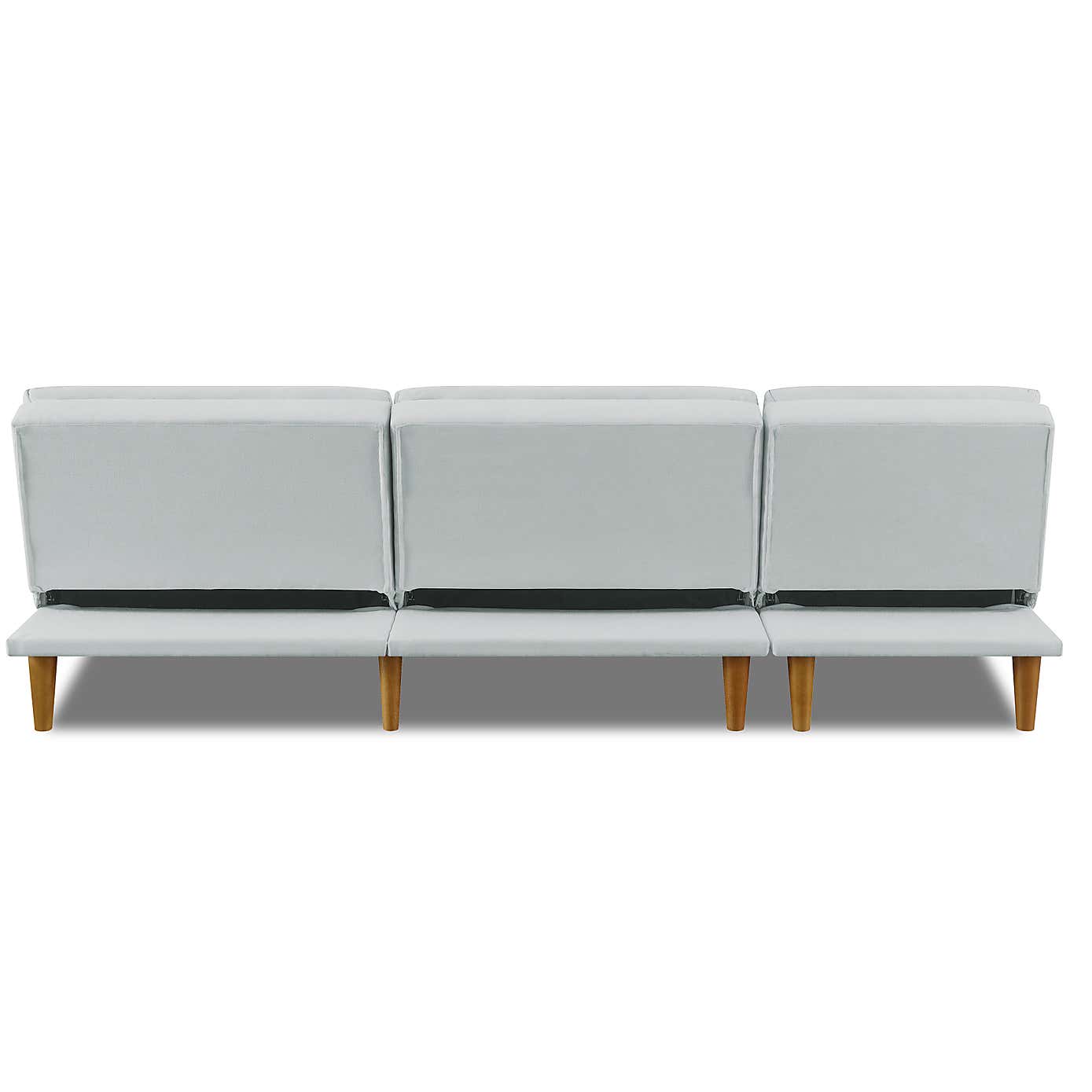 Cloud Fabric Corner Double Sofa Bed