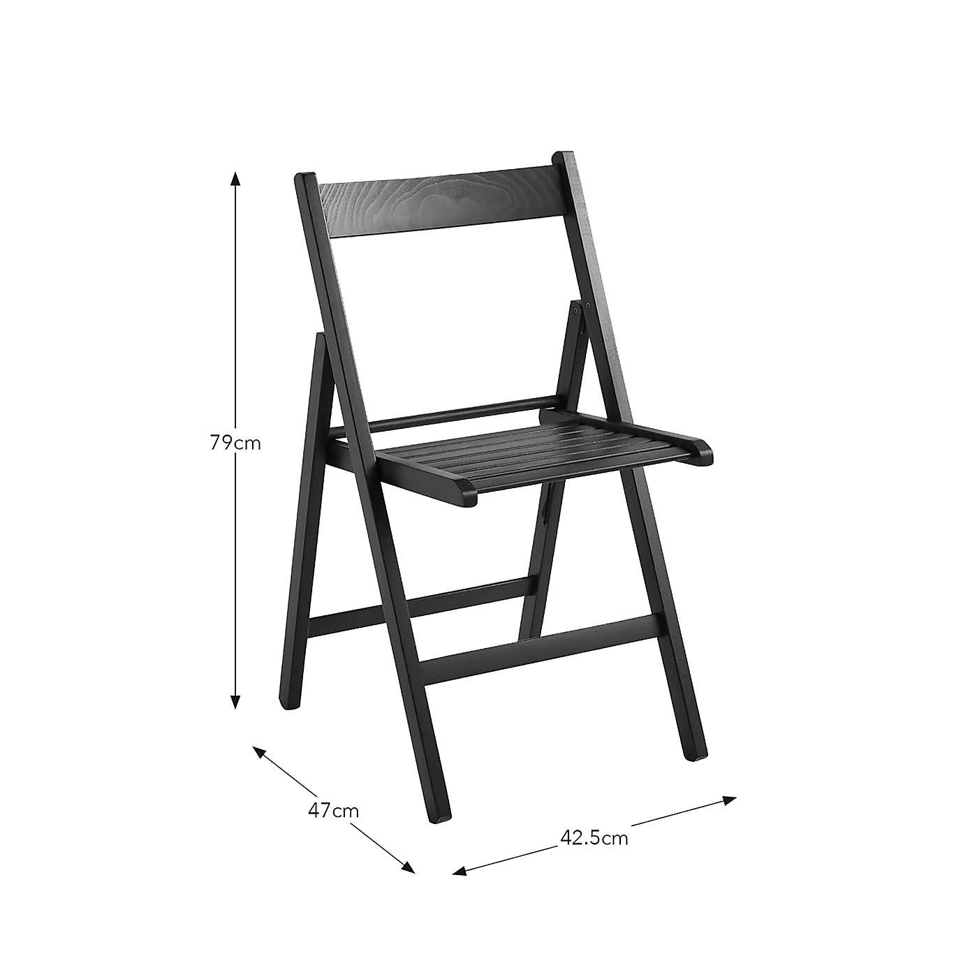 Bessie Wooden Folding Chair