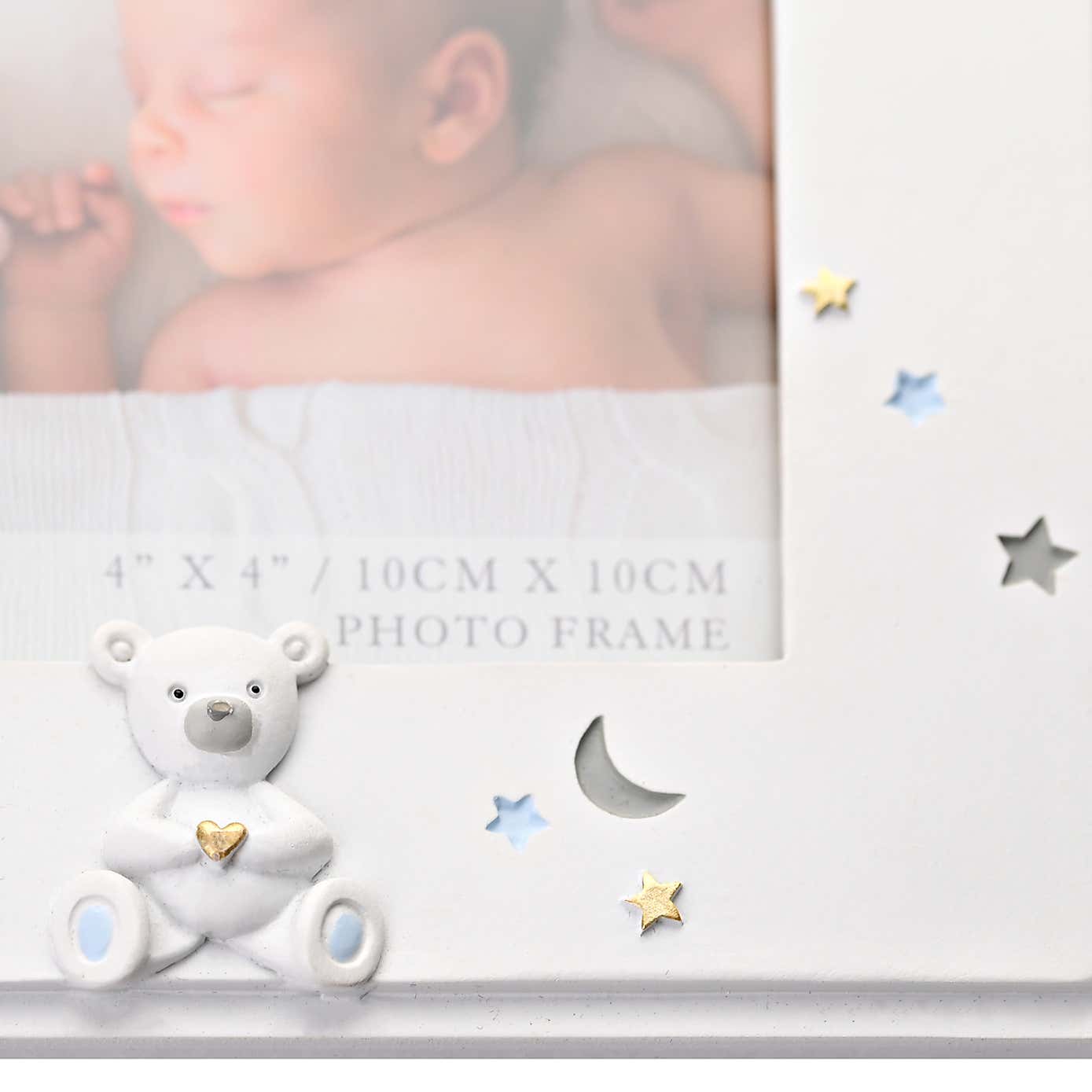 Bambino Resin Baby Boy Photo Frame