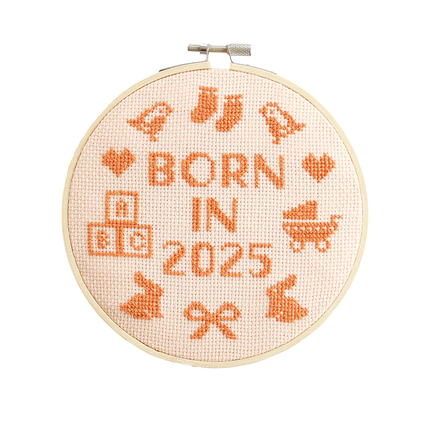 Cotton Clara Born in 2025 Cross Stitch Kit