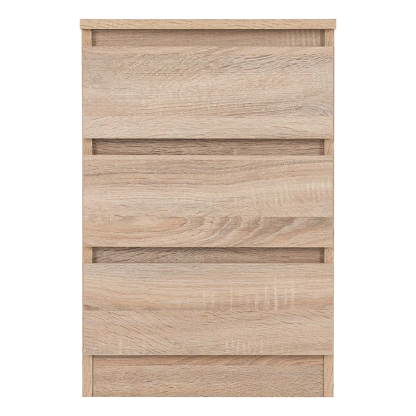 Malvern 3 Drawer Bedside Table