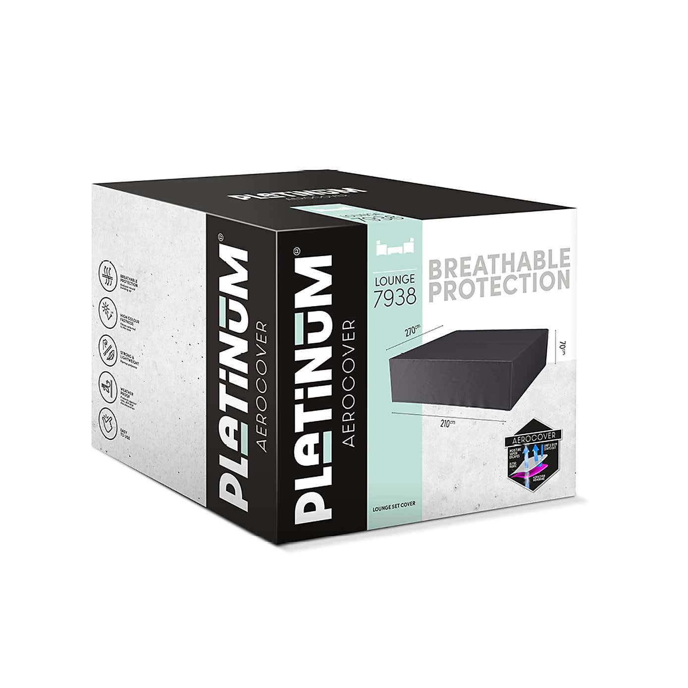 Aerocover Square Seating Cover Seat