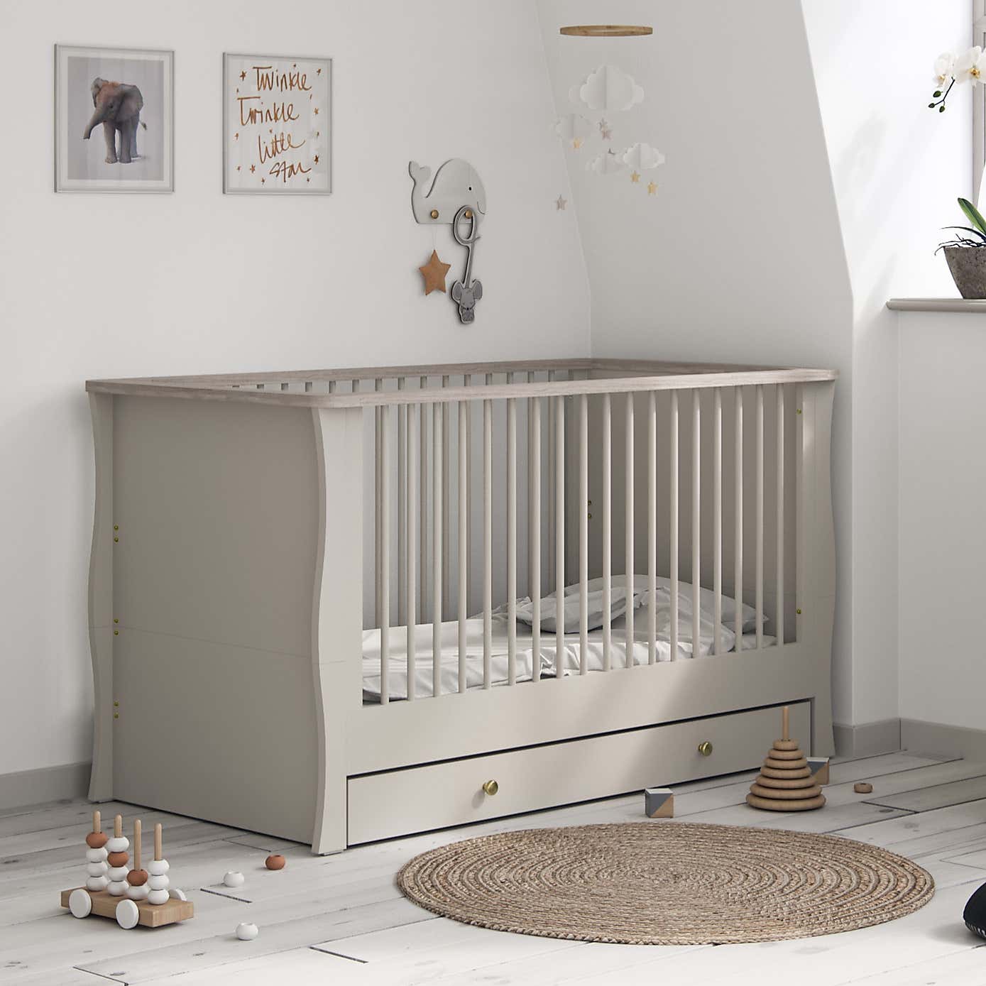Little Acorns Celeste Cot Bed