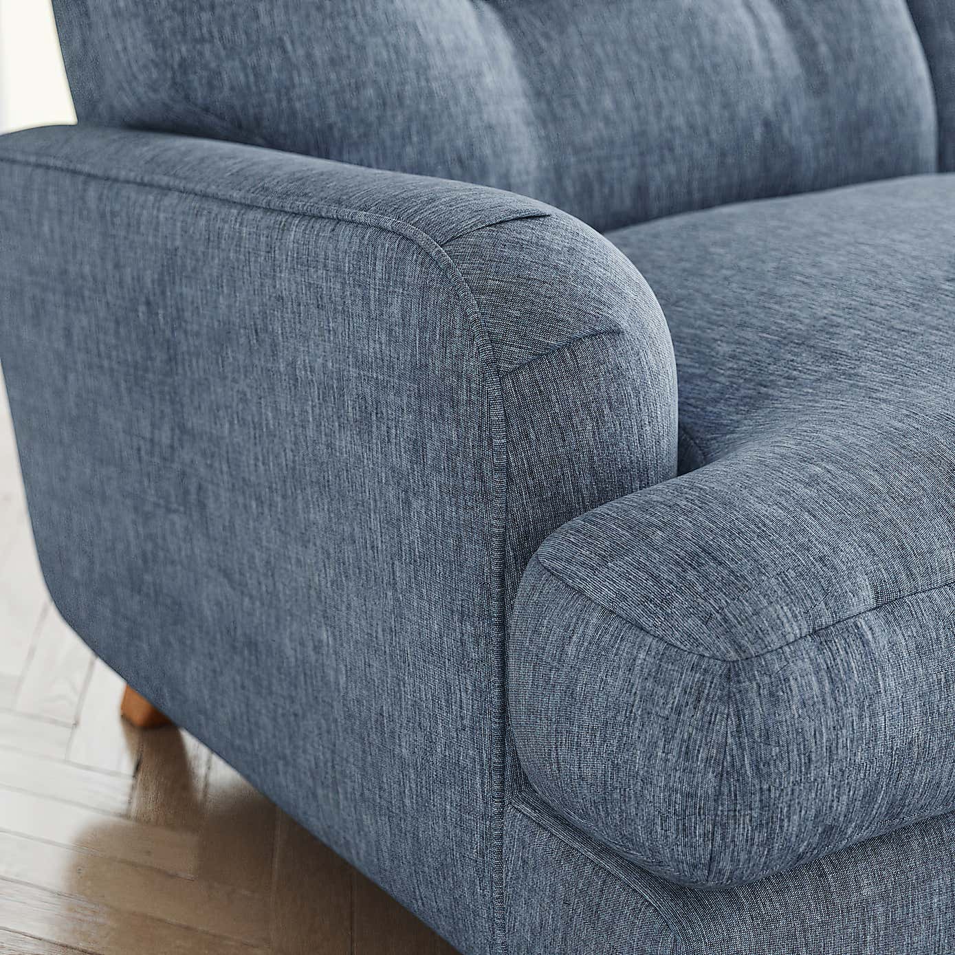 Slub Faux Linen Fabric Sample